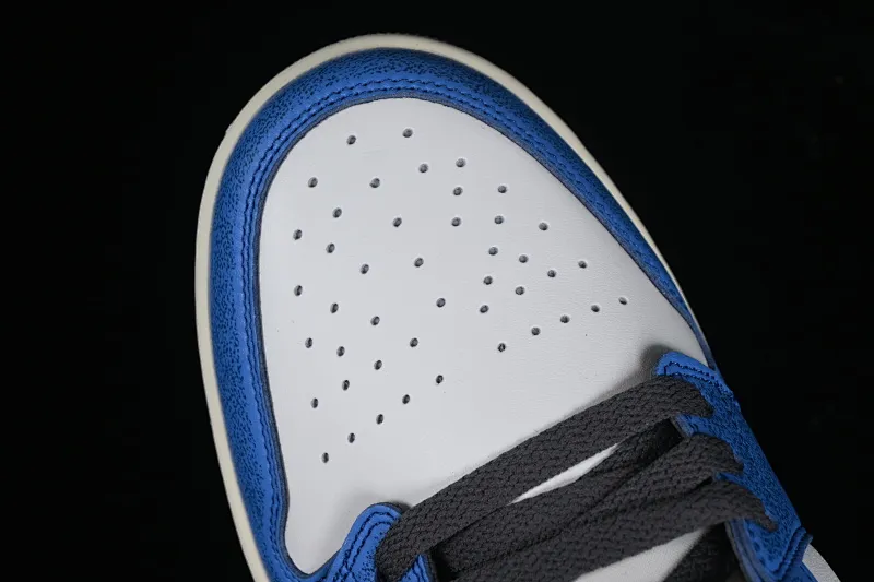 All categories Air Jordan Jordan series basketball shoes Air Jordan 1 Low Air Jordan 1 Low "Flight Vintage" AJ1 Joe 1 distressed white and blue FV8439-104